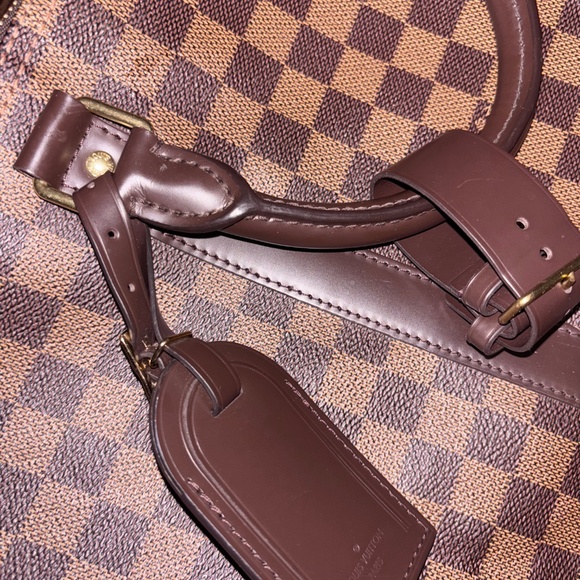 Louis Vuitton Keepall Bandoulière 55 Damier Ebene – Authentic, Excellent Conditi - Picture 5 of 10
